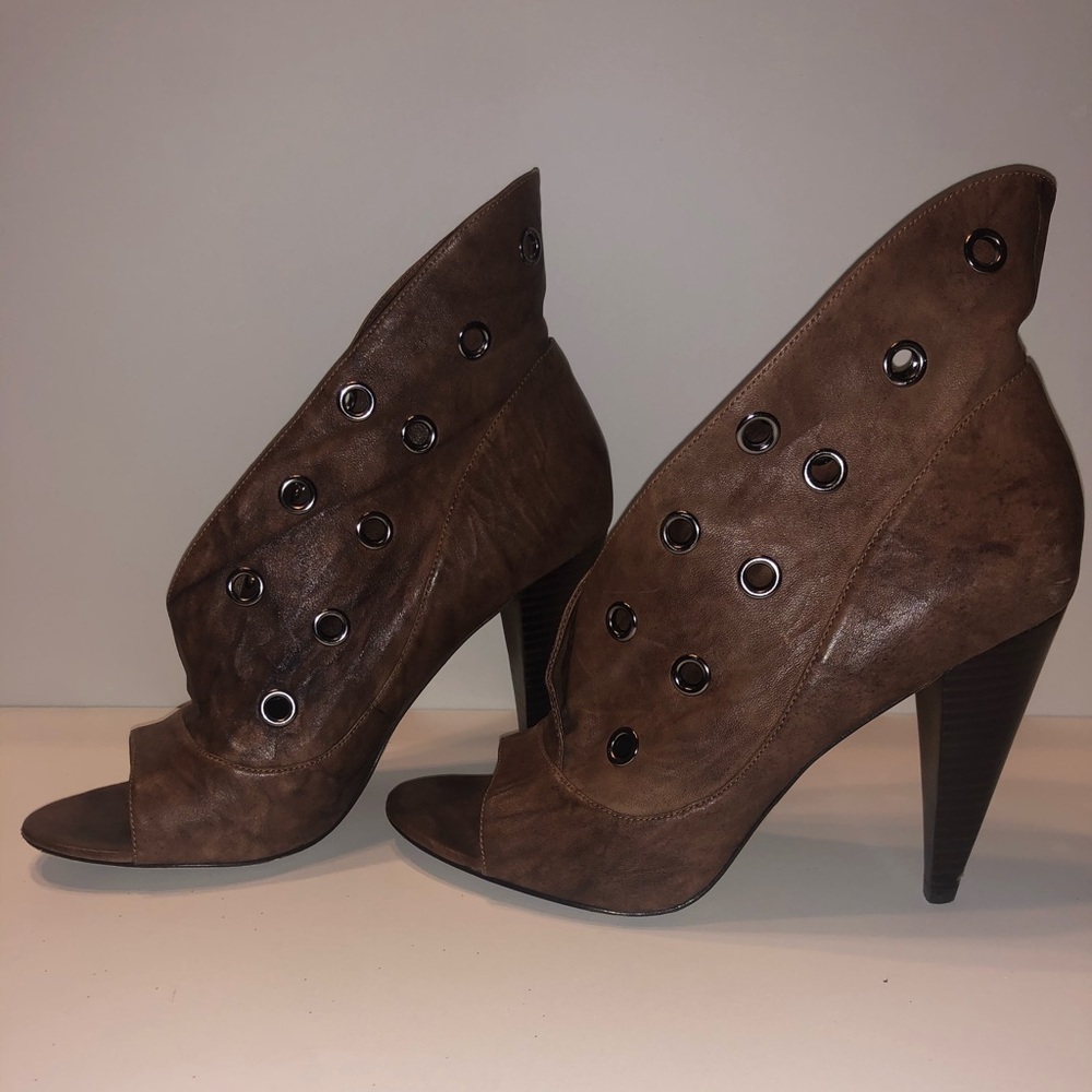 Report Signature Open Toe Ankle Booties - image 7